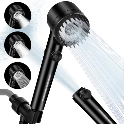 Filtered Shower Head Scalp Massager