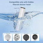 Cobbe Handheld Shower Filter Replacement