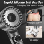 Filtered Shower Head Scalp Massager