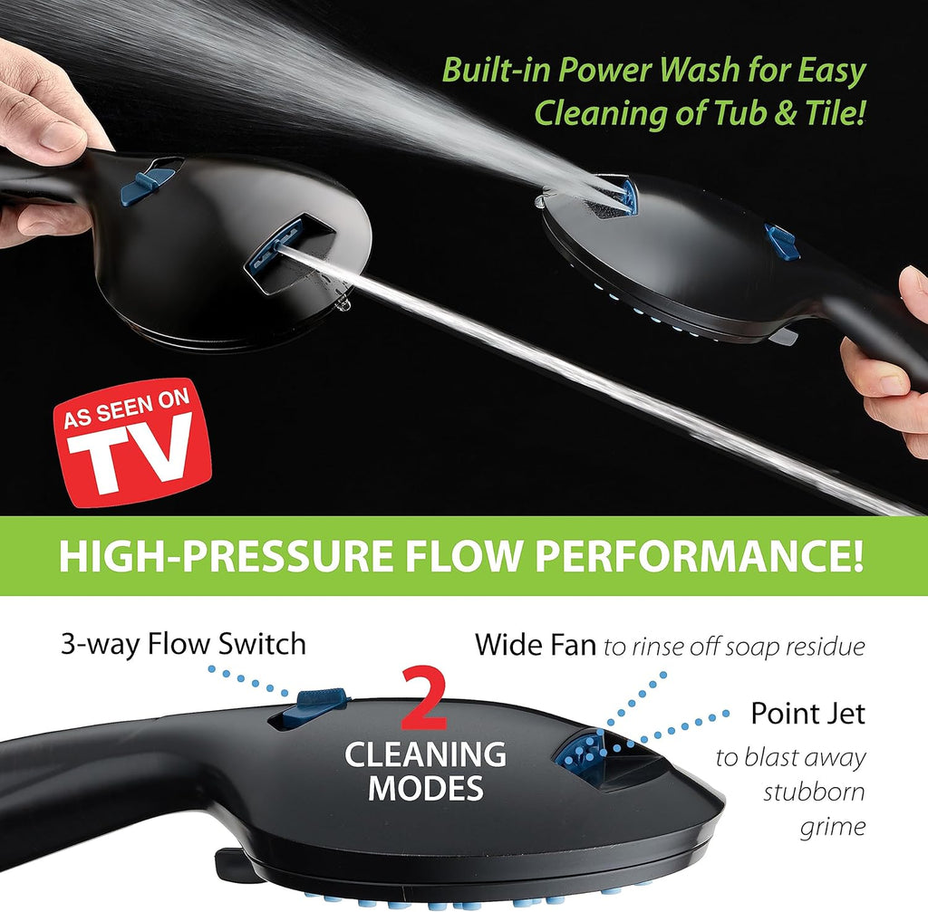AquaCare High-Pressure Handheld Shower Head