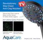 AquaCare High-Pressure Handheld Shower Head