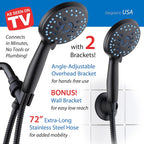 AquaCare High-Pressure Handheld Shower Head